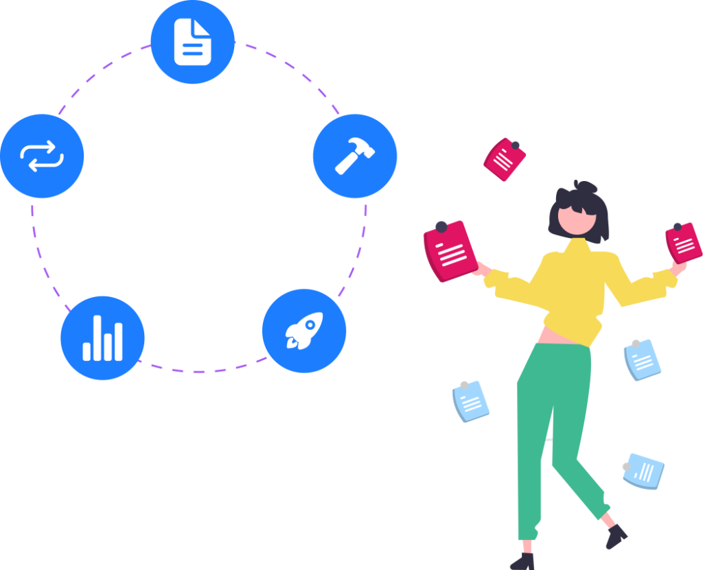 Formation de product manager, dispensée par des coachs agiles SmartView, certifiée par un diplôme.